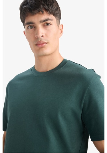 Defacto Regular Fit Bisiklet Yaka Basic Düz Kısa Kollu Tişört E7961ax25augn536 Yeşil Defacto Regular Fit Bisiklet Yaka Basic Düz Kısa Kollu Tişört E7961ax25augn536 Yeşil