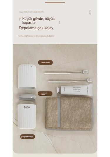 Taşınabilir Diş Fırçası Saklama Kutusu-yeşil Yeşil