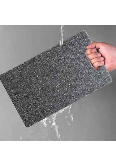 İmitasyon Mermer Sebze Mutfak Kesme Tahtası Meyve Bloğu Doğrama Kaymaz L