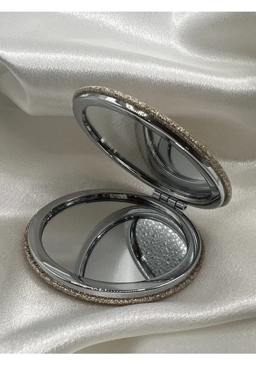 Vikkat Cep Boy Kırabacak Katlanabilir Ayna 311768651 Altın Rengi