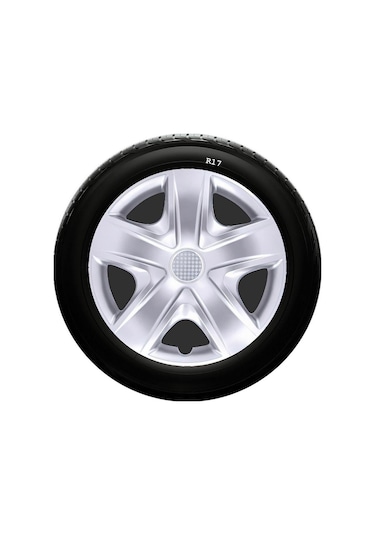 Dacia Uyumlu 17 Inc Kırılmaz Sks Jant Kapağı 1 Takım 4 Adet No:500