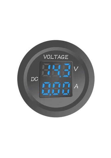 Aek-tech Dc12v/24v Dijital Voltmetre Ampermetre