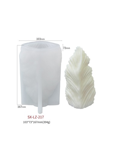 Sones Tarak Dıy Kokulu Mum Silikon Kalıbı, Özellikler: Lz-217