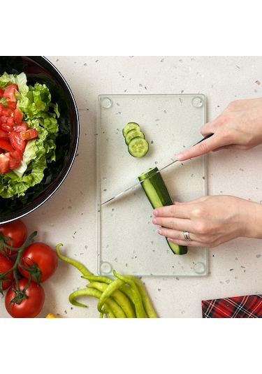 Cam Kesme Tablası - Cam Kesme Tahtası Saydam 17cm X 29cm