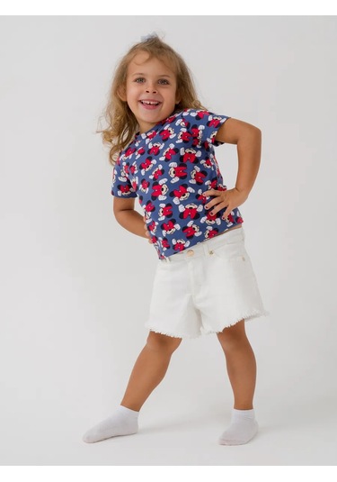 Natıvıa Baskılı Tişört 409974472 Mavi