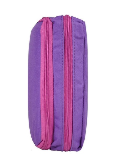 Tebag İki Gözlü Mor Kalem Çantası Mor