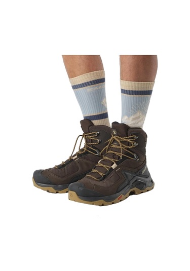 Salomon Quest Element Gtx Erkek Outdoor Ayakkabı Delicioso/black/dull Gold 001
