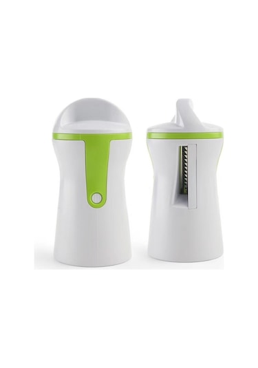 Mutfak Sebze Kesici Çok Fonksiyonlu Üç Üç-bir-bir Sebze Kesici Spiral Huni Grater, Özellikler: 75x75x145mm, Boyut:spiral Huni Grater Diğer