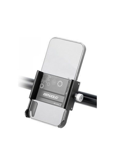 Soulader 360 Derece Dönebilen Universal Telefon Tutucu - Alüminyum Gövde İle Sağlam Ve Pratik Siyah