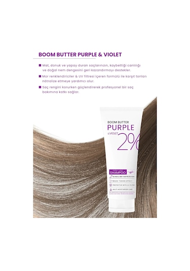 Procsin Boom Butter Purple&Violet Şampuan 250 ML