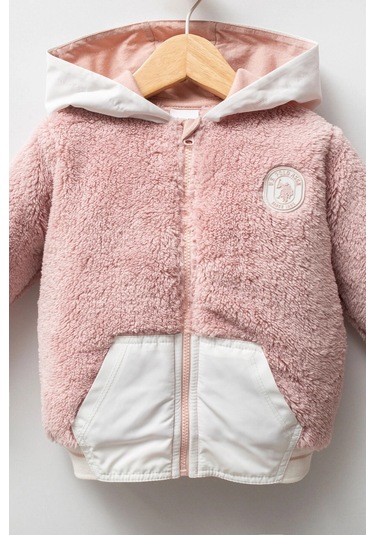 U.S. Polo Assn. U.s.polo Assn Kız Bebek Mont - Pudra Pudra