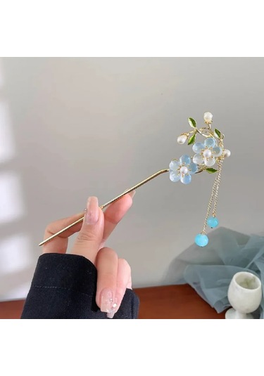 Deus Lıght Gothic Saç Tokası Çin Şpilyeleriyle 300351256 Gri