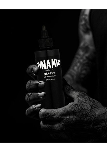 Dynamic Blackout Tattoo Ink 8oz