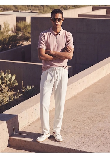 Lc Waikiki Pembe Polo Yaka Erkek Tişört