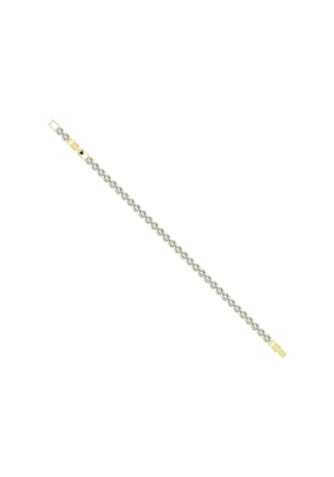 Merano Design 5mm Gold Su Yolu Bileklik Çok Renkli