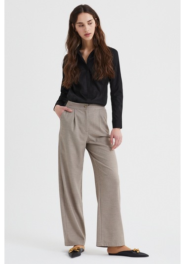 Stella Pulvis Siyah Slim Fit Gömlek Desenli