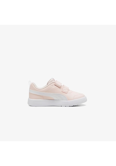 Puma Courtflex V3 V Ps Çocuk Pembe Spor Ayakkabı 397642 Pembe