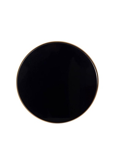 Begüsa Mantar Yan Sehpa - Antik / Siyah Antik / Siyah