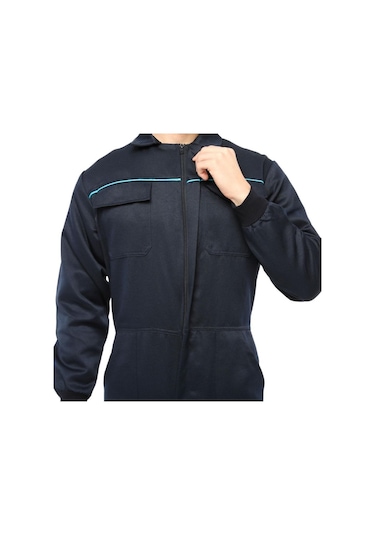 Şensel, Iş Tulumu -Eko.-, Lacivert -55E345- Iş Kıyafeti-Üniforma