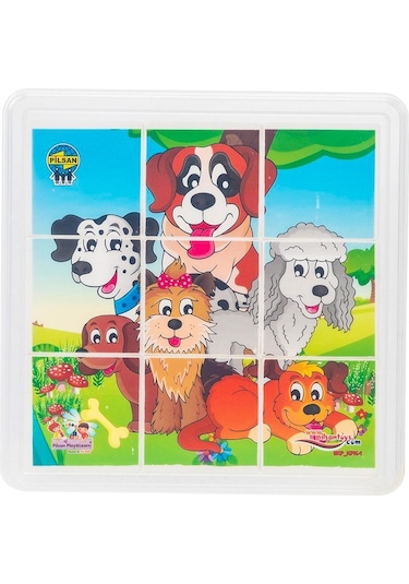 Animal Serisi Puzzle 9 Parça