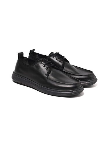 Black Safari Bot Erkek Ka-26y-e15302 John May Mars Shoe Siyah