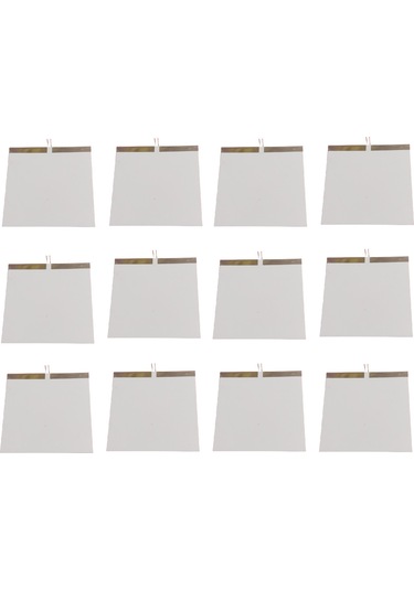 12 Adet Dc 3v Led Lamba Panel Beyaz Işık Aydınlatma Okul Elektrik Deney Seti Ampulü Beyaz