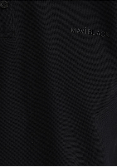 Mavi - Siyah Polo Tişört 0611829-900 Siyah