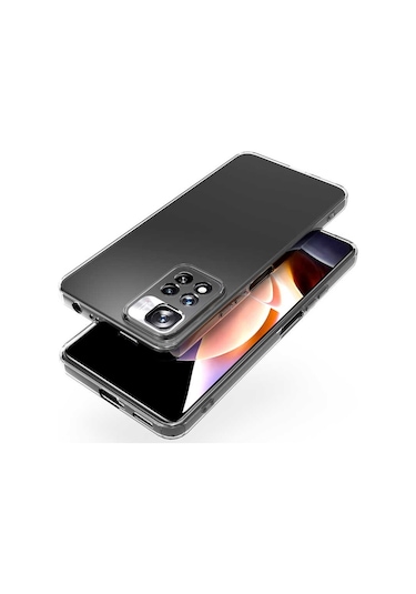 Xiaomi Redmi Note 11 Pro 5G Kılıf Kamera Korumalı Süper Silikon (526998802) Renksiz