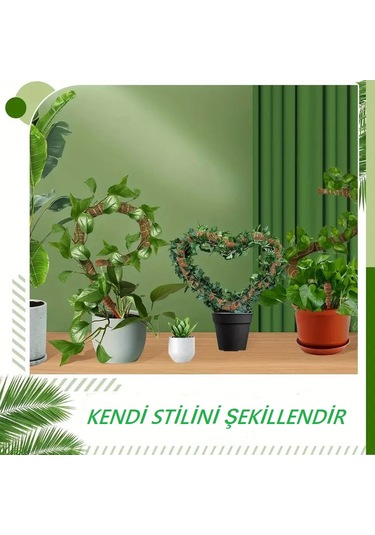 Bitki Tırmanma Braketi Sarmaşık Ve Çiçekler İçin Dayanıklı Destek Aparatı