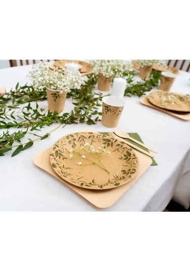 Albeta Kahve Ve Meyve Suyu İçin 250 Ml Tek Kullanımlık Kağıt Bardaklar, 50 Adet 139664914 Bej