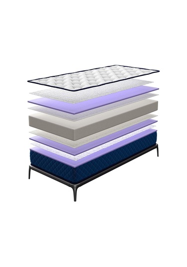 Argimo Tek Kişilik 90 x 190 CM Kuş Tüy CM Örme Kumaşlı Ortopedik Yatak