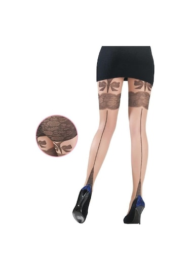 Italiana 2144 Kadın Princess Külotlu Çorap Çok Renkli