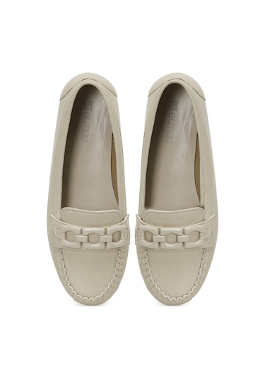 Butigo 25s-116 5fx Bej Kadın Loafer 000000000101983215 Bej