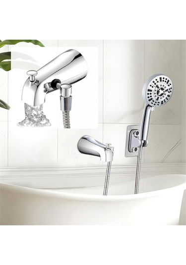 Xurunkeji Küvet Musluğu Ve Yönlendirici, Küvet Musluğu Ve Duş Yönlendirici Ve Altıgen Anahtar 1/2 İnç Bakır Boruya Uygun, 5.3 İnç GÜMÜŞ Xurunkeji Küvet Musluğu Ve Yönlendirici, Küvet Musluğu Ve Duş Yönlendirici Ve Altıgen Anahtar 1/2 İnç Bakır Boruya Uygun, 5.3 İnç GÜMÜŞ