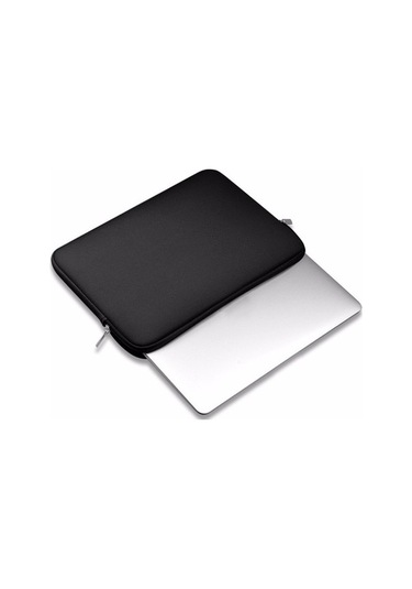 Ebitda 15.6 Dizüstü Bilgisayar Kılıfı, Yumuşak Kılıf, Evrak Çantası, Seyahat Taşıma Çantası, Siyah Siyah