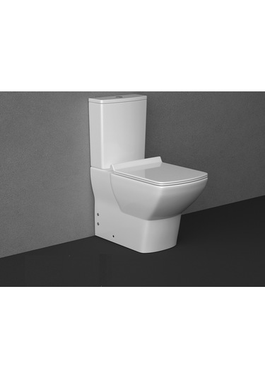 İsvea Soluzione 6 Klozetler İçin Yavaş Kapanır Klozet Kapağı S40