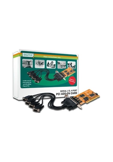 Digitus DS-33002-1 Pci 4 Port Seri Arayüz Kartı
