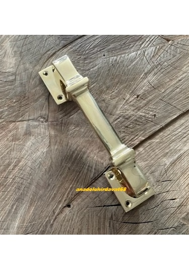 Dmr Sarı Demir Kapı Kulpu Pirinç Ahşap Kapı Kulpu Kapı Çekme Kolu 20cm