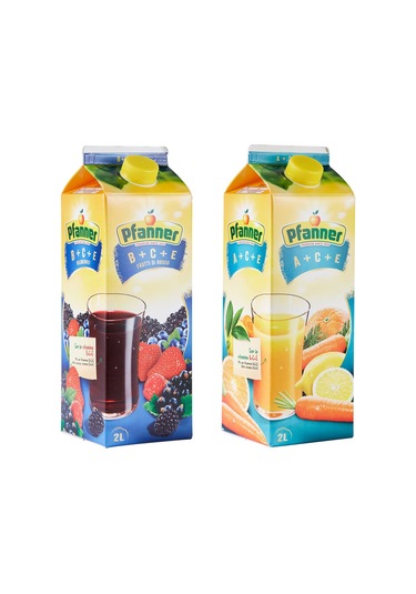 Pfanner 2 Lt A+c+e Ve B+c+e Meyve Suyu 2 Li Paket