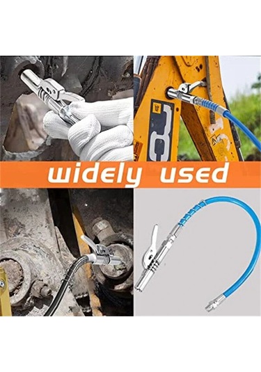 12000psı Yüksek Basınçlı Gres Çoğaltıcı Memesi Hortum Pompası Şırınga Gres 1pcs Hose