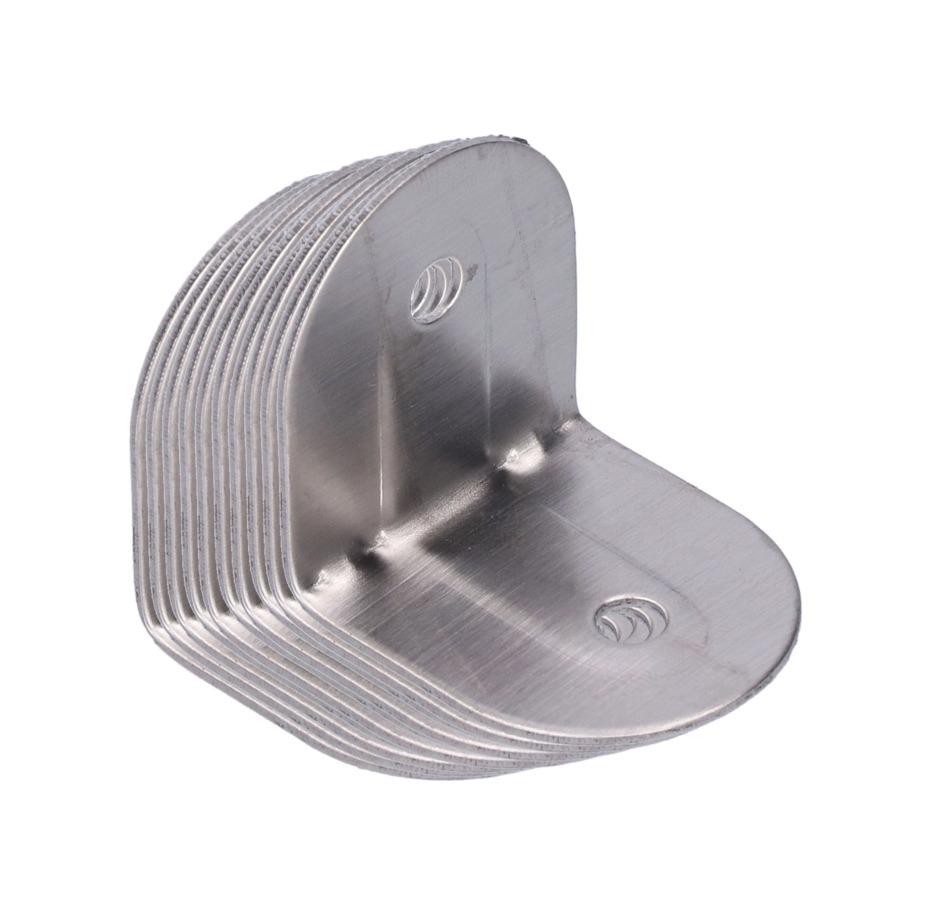 Geeroyoo 10 Adet 40x40mm Paslanmaz Çelik Köşe Ayiracı - 90 Derece Dayanıklı Taşıma, Mobilya Sabitleme, Dolap/raf Güçlendirme Diğer