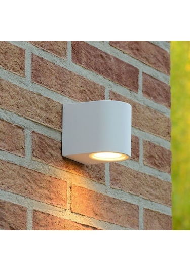 Tek Yönlü İç - Dış Mekan Dekoratif Aplik - Gün Işığı Ampul Dahil Gün Işığı