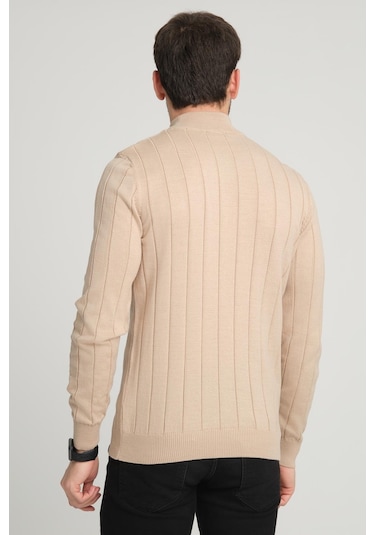 Alexandergardı Yarım Balıkçı Regular Fit Triko Kazak E23-6706 001