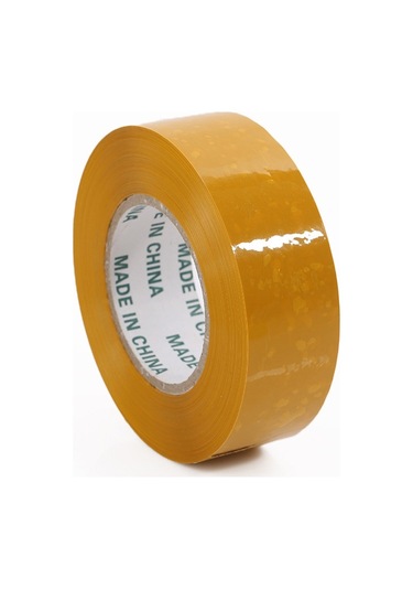 Sones 45mm Genişlik 15mm Kalınlık Paket Sızdırmazlık Paketleme Bandı Rulo Etiket Sarı