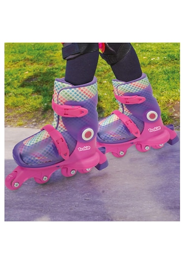 Rookie Ayarlanabilir Dönüşen Tekerlekli 2 In 1 Twisty Paten-