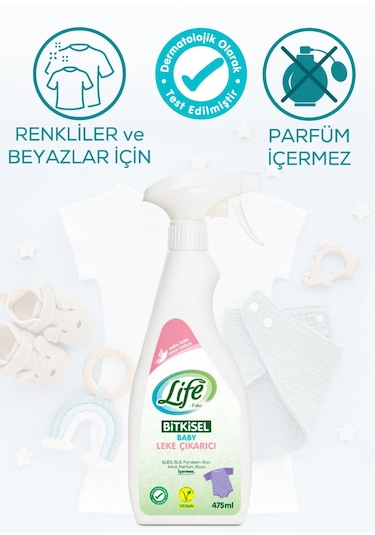 Life By Fakir Baby Bitkisel Leke Çıkarıcı 475 Ml