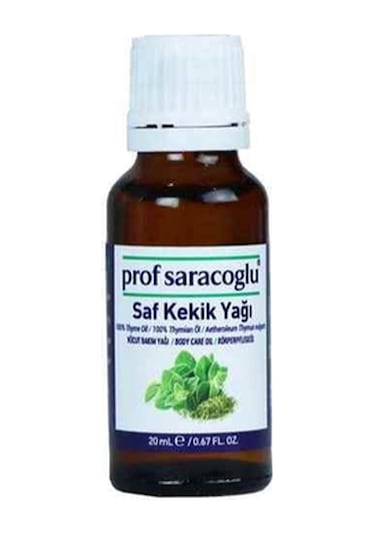 Prof Saraçoğlu Saf Kekik Yağı 20 ML