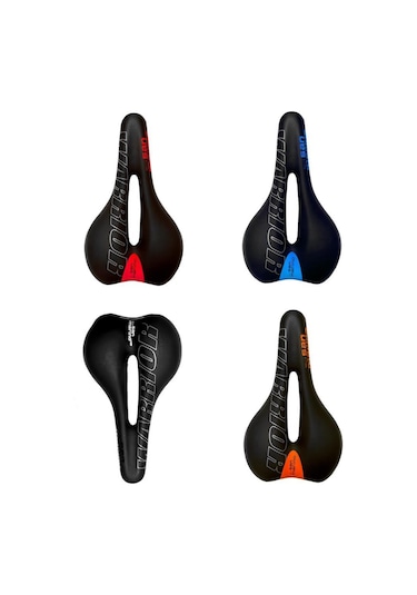 San Marino Warrior Sm-Wr18A Anatomik Flow Sele Siyah-Kırmızı