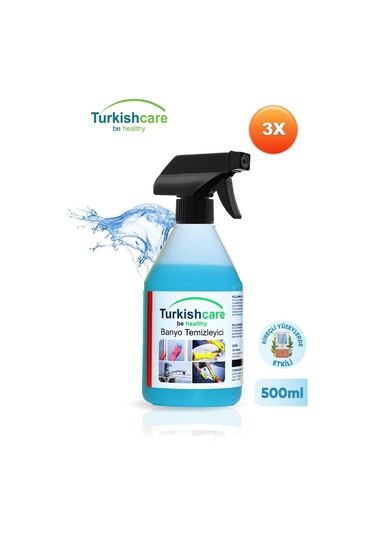 Banyo Ve Kireç Sökücü Temizleyici Sprey 500 Ml. Üçlü Set Diğer