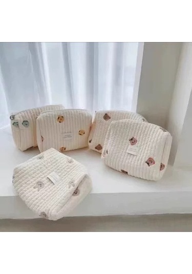 Suofeng 2021 Yeni Desenli Çanta: Embroidered Multi-fonksiyonlu Bebek Arabası Askılı Çanta, Bez Çantası, Anne Çantası - Yumuşak Pamuk Malzemeyle, Güvenli Fermuar Ve Organize Bölmeler Çok Renkli